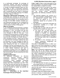 Form IA8824 (45-017) Like-Kind Exchange of Personal Property Worksheet - Iowa, Page 4