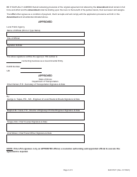 Form BLR05311 Local Public Agency Amendment - Illinois, Page 2
