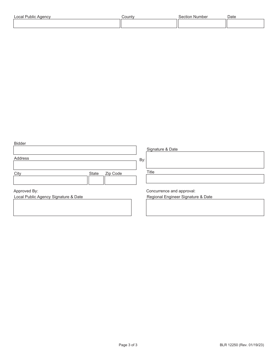 Form BLR12250 Material Quotations - Illinois, Page 3