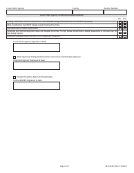Form BLR46300 Local Public Agency Functional or Structural Overlay Approval - Illinois, Page 2