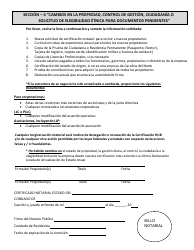 Solicitud De Recertificacion Estatal - North Carolina (Spanish), Page 3