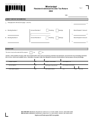 Form 80-105 Mississippi Resident Individual Income Tax Return - Mississippi, Page 3