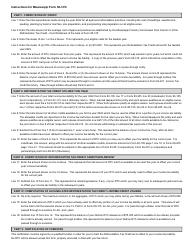 Instructions for Form 80-315 Mississippi Reforestation Tax Credit - Mississippi, Page 2