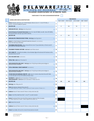 Form PIT-UND Delaware Underpayment of Estimated Taxes - Delaware, Page 2