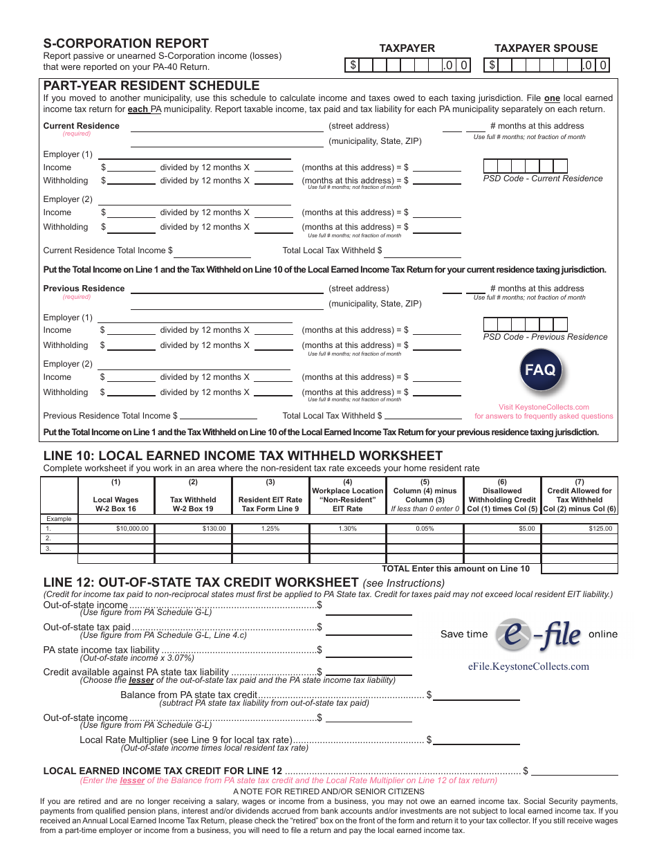 Form CLGS321 Download Fillable PDF or Fill Online Taxpayer Annual