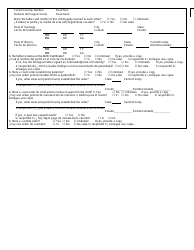 Form CSE101SP Application or Documentation for Child Support Services - Louisiana (English/Spanish), Page 8