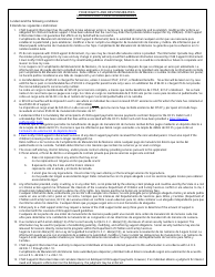 Form CSE101SP Application or Documentation for Child Support Services - Louisiana (English/Spanish), Page 9