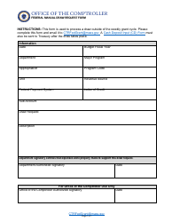 Document preview: Federal Manual Draw Request Form - Massachusetts