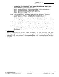 L&amp;i Ship Grant Award Agreement Form - Washington, Page 13