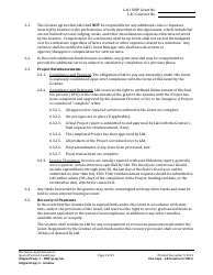 L&amp;i Ship Grant Award Agreement Form - Washington, Page 3