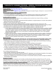 Patient Application - Therapeutic Cannabis Program - New Hampshire, Page 7