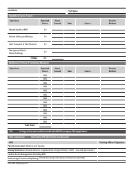 Form DOH-5065 Emt Recertification - New York, Page 3