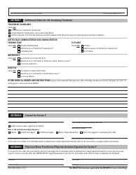 Form DOH-5003 Medical Orders for Life-Sustaining Treatment (Molst) - New York, Page 2