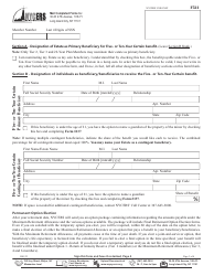 Form F521 Application for Service Retirement Tier 2, 3, 4 and 6 Members - New York City, Page 3