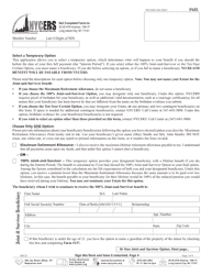 Form F625 Application for Disability Retirement 22-year Plan Members - New York City, Page 2