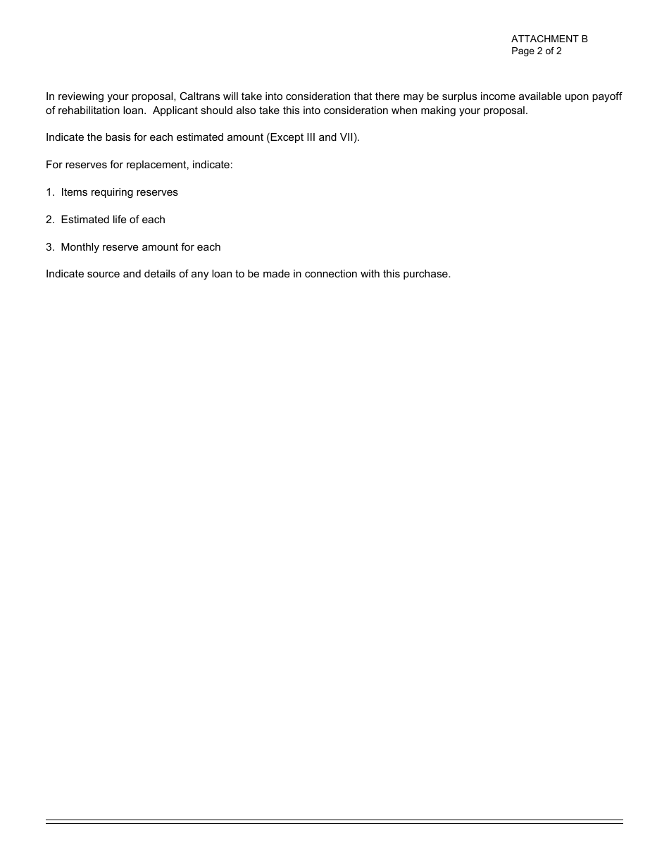 Form RW16-14 Request for Proposal Department of Transportation Disposal of Properties - California, Page 7