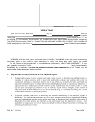 Document preview: Form RW16-17 Deed of Trust - California