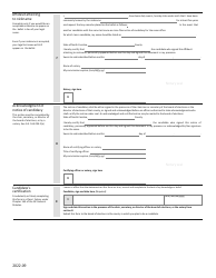 Municipal Notice of Candidacy - North Carolina, Page 2