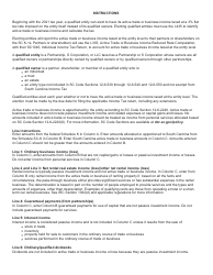 Form I-435 Active Trade or Business Income for Electing Partnerships and S Corporations - South Carolina, Page 2