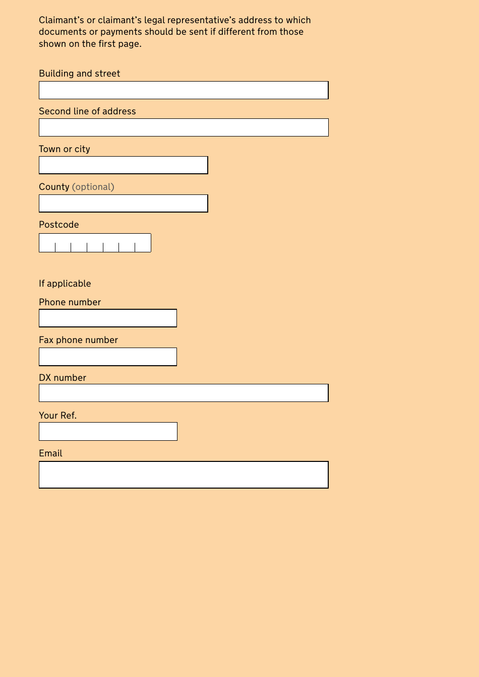 Form N5 Claim Form for Possession of Property - United Kingdom, Page 4