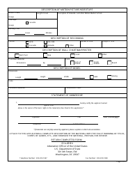 Form DS-2038 Application for Certificate of International Educational Character, Page 2