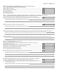 Form RP-575 Annual Report for Electric Generating Facilities - New York, Page 3