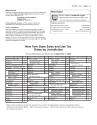Instructions for Form ST-130 Business Purchaser&#039;s Report of Sales and Use Tax - New York, Page 3