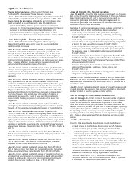 Instructions for Form PT-102 Tax on Diesel Motor Fuel - New York, Page 2