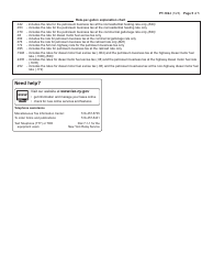 Instructions for Form PT-102 Tax on Diesel Motor Fuel - New York, Page 5