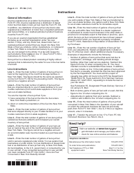 Form PT-104 Tax on Kero-Jet Fuel - New York, Page 2