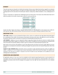 Instructions for Form CIT-120 West Virginia Corporation Net Income Tax Return - West Virginia, Page 8