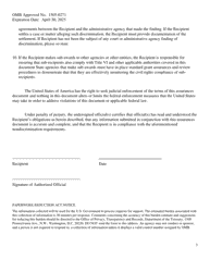 Assurances of Compliance With Civil Rights Requirements, Page 3