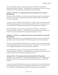 Instructions for Mainecare Cost Report for Nursing Care Facilities - Multi-Level With a Cbs Unit and a BI Unit - Maine, Page 11