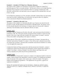 Instructions for Mainecare Cost Report for Nursing Care Facilities - Multi-Level With a Cbs Unit and a BI Unit - Maine, Page 5