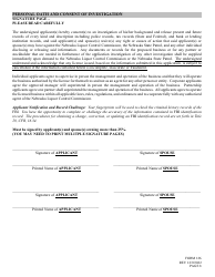 Form 126 Application for Liquor License - Farm Winery - Nebraska, Page 8