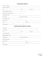 Form 131 Application for Liquor License - Nonbeverage - Nebraska, Page 4
