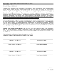 Form 129 Application for Liquor License - Manufacturer - Nebraska, Page 8