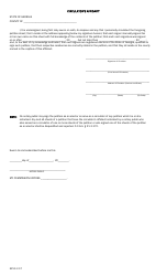 Form NP-IC-C-17 Nomination Petition (County) - Nonpartisan - Georgia (United States), Page 2