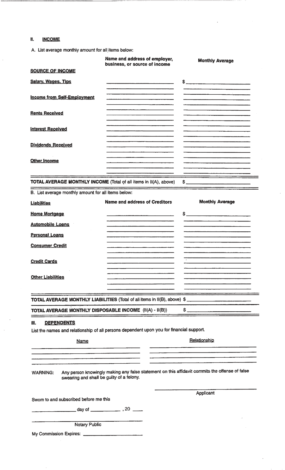 Form C-QPP-01 Paupers Petition and Affidavit - Putnam County, Georgia (United States), Page 4