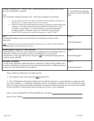 Voluntary/Court-Stipulated Checklist - Unitect Eviction Prevention Fund - Connecticut, Page 2