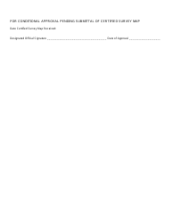 Lot Line Adjustment Application - City of Albion, Michigan, Page 2