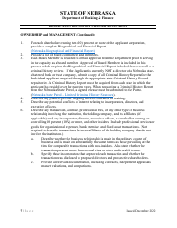 Digital Asset Depository Charter Application - Nebraska, Page 7