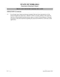 Digital Asset Depository Charter Application - Nebraska, Page 9