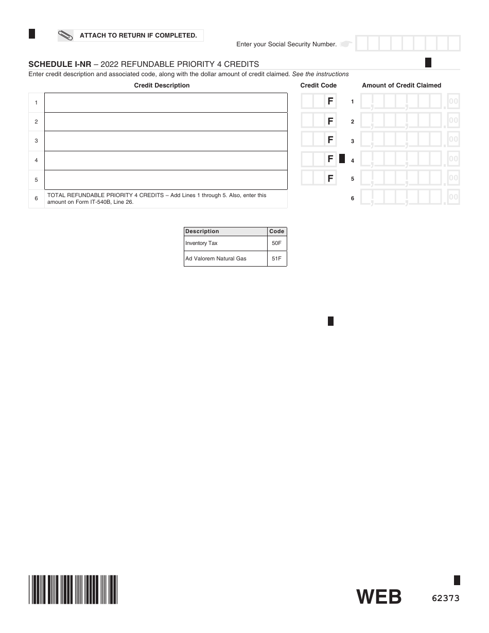 Form IT-540B Louisiana Nonresident Income Tax Return - Louisiana, Page 10