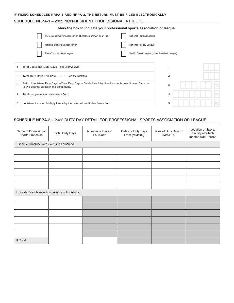 Form IT-540B Louisiana Nonresident Income Tax Return - Louisiana, Page 17