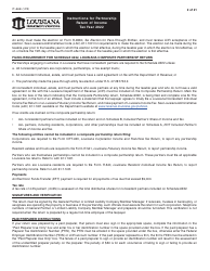 Instructions for Form IT-565 Partnership Return of Income - Louisiana, Page 2