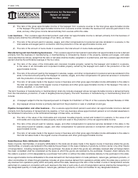 Instructions for Form IT-565 Partnership Return of Income - Louisiana, Page 8