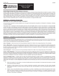 Instructions for Form IT-565 Partnership Return of Income - Louisiana, Page 9