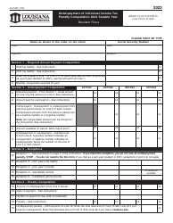 Document preview: Form R-210R Underpayment of Individual Income Tax Penalty Computation - Resident Filers - Louisiana