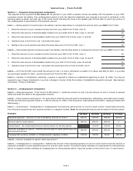 Instructions for Form R-210R Underpayment of Individual Income Tax Penalty Computation - Resident Filers - Louisiana, Page 2